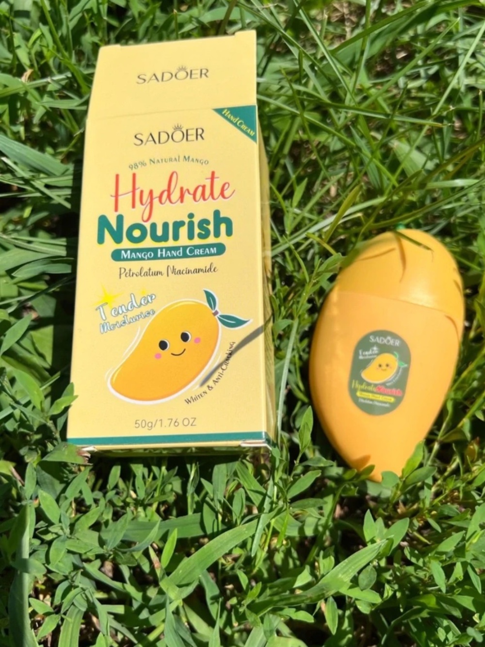 SADOER Hydrate Nourish Mango Hand Cream - Yellow pc